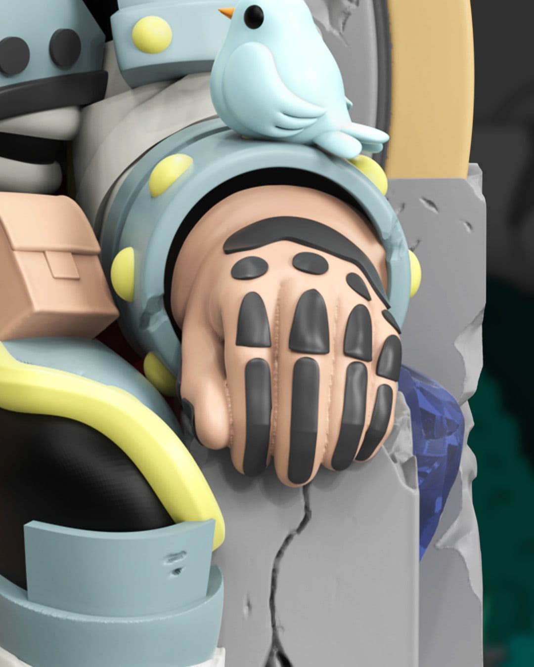 BirdKing: Throne by CROM Close Up