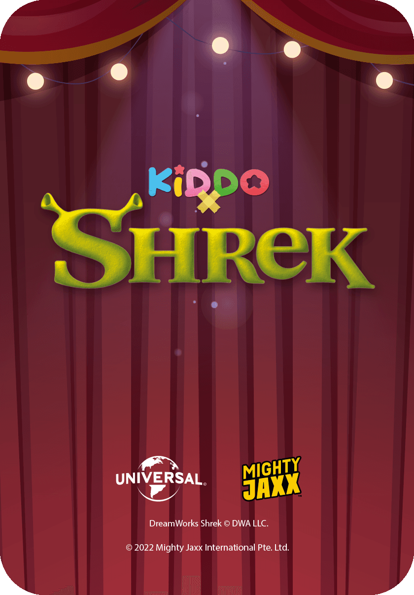 Kiddo x Shrek Character Lineup